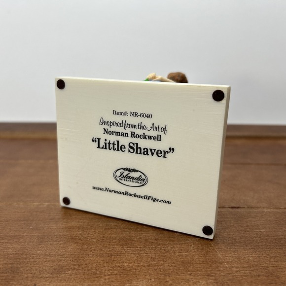 Norman Rockwell Collection Little Shaver 5.5" Figurine,‎ Islandia International - Picture 7 of 7